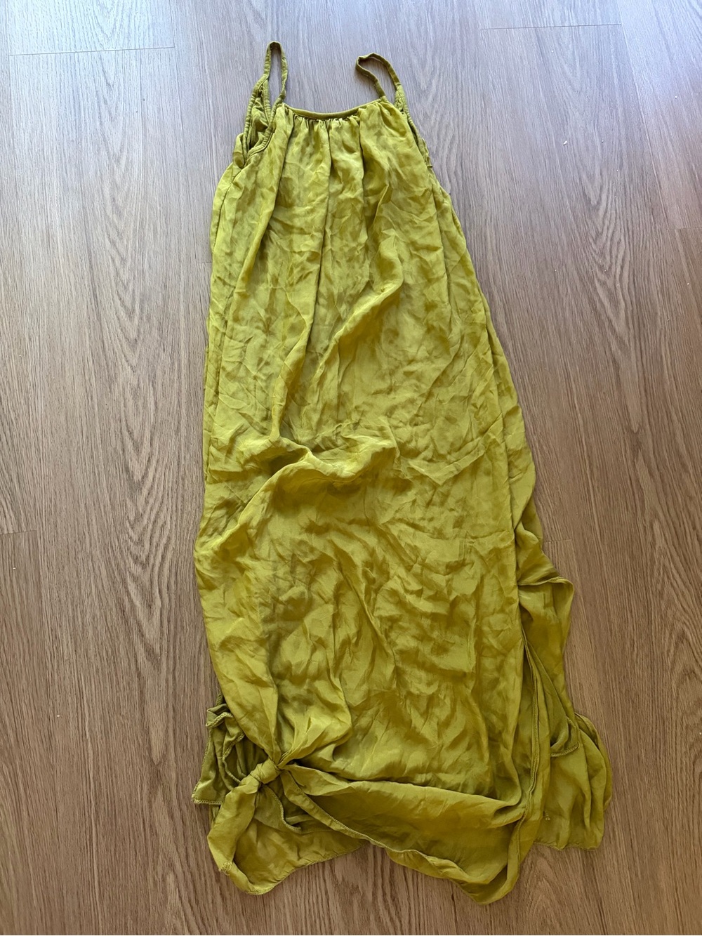 Rosemunde Made in Italy Olive Green Maxi Dress